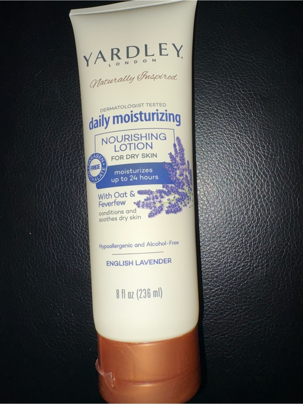 Yardley English Lavender Daily Moisturizing Nourishing Lotion - Cream & Purple